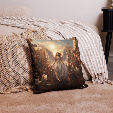 About my Brain Institute Cushion Covers 18″×18″ Thesan Goddess Cushion Covers