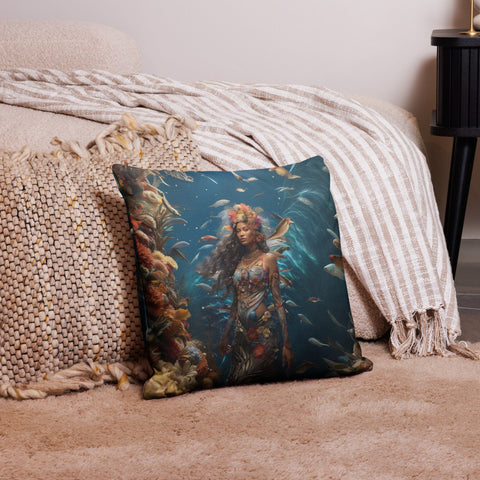 About my Brain Institute Cushion Covers 18″×18″ Vairaumati Goddess Cushion Covers