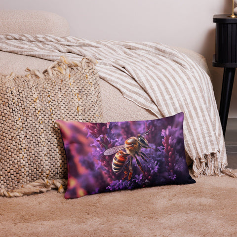 About my Brain Institute Cushion Covers 20″×12″ Bee Spirit Animal Cushion Covers