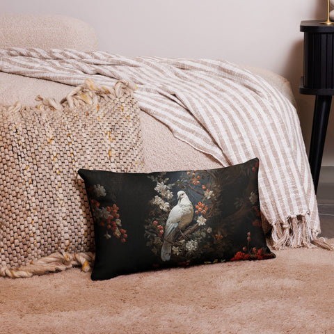About my Brain Institute Cushion Covers 20″×12″ Dove Spirit Animal Cushion Covers