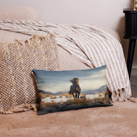About my Brain Institute Cushion Covers 20″×12″ Horse Spirit Animal Cushion Covers