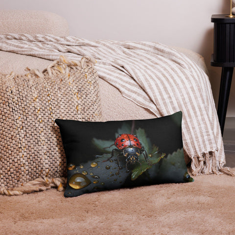 About my Brain Institute Cushion Covers 20″×12″ Ladybug Spirit Animal Cushion Covers