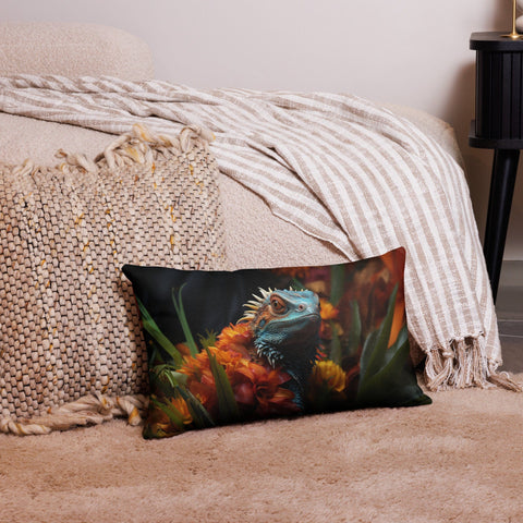 About my Brain Institute Cushion Covers 20″×12″ Lizard Spirit Animal Cushion Covers