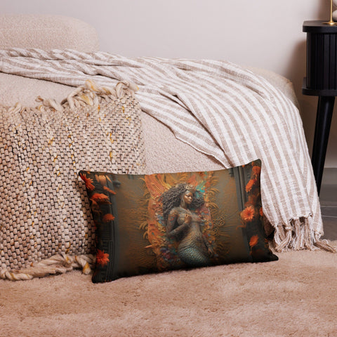 About my Brain Institute Cushion Covers 20″×12″ Mami Wata Goddess Cushion Covers