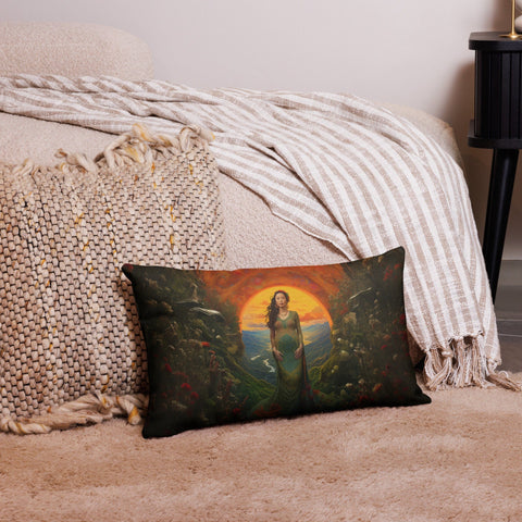 About my Brain Institute Cushion Covers 20″×12″ Mau Thuong Ngan Goddess Cushion Covers