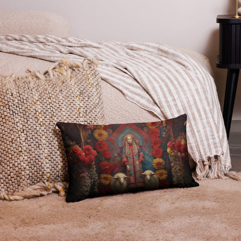 About my Brain Institute Cushion Covers 20″×12″ Mokosh Goddess Cushion Covers