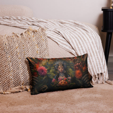 About my Brain Institute Cushion Covers 20″×12″ Neang Neak Goddess Cushion Covers