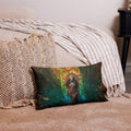 About my Brain Institute Cushion Covers 20″×12″ Oshun Goddess Cushion Covers