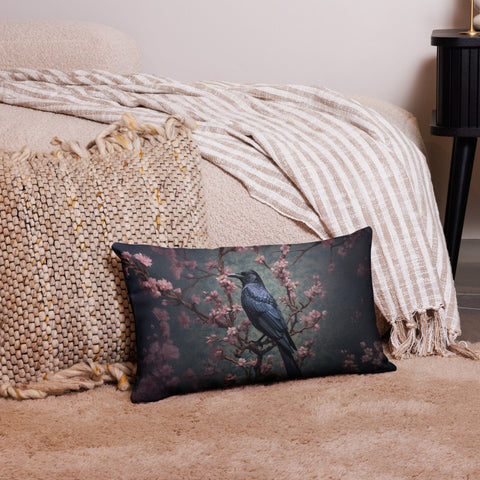 About my Brain Institute Cushion Covers 20″×12″ Raven Spirit Animal Cushion Cover
