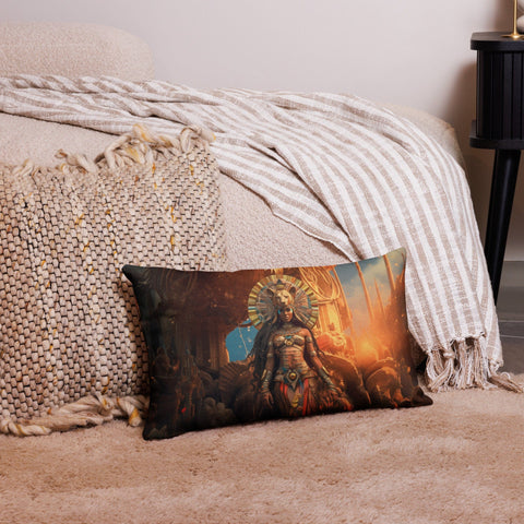 About my Brain Institute Cushion Covers 20″×12″ Sekhmet Goddess Cushion Covers