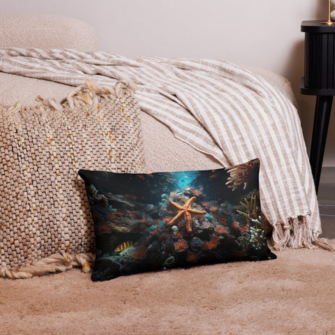 About my Brain Institute Cushion Covers 20″×12″ Starfish Spirit Animal Cushion Covers