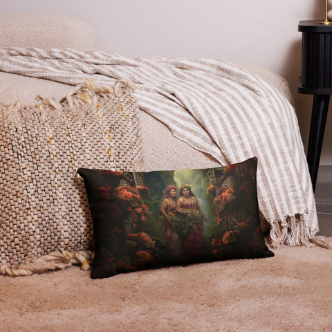 About my Brain Institute Cushion Covers 20″×12″ Taema & Tilafaiga Goddesses Cushion Covers