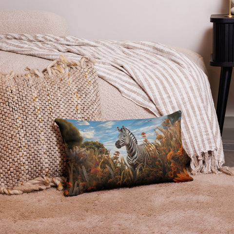 About my Brain Institute Cushion Covers 20″×12″ Zebra Spirit Animal Cushion Covers