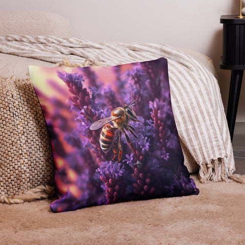 About my Brain Institute Cushion Covers 22″×22″ Bee Spirit Animal Cushion Covers