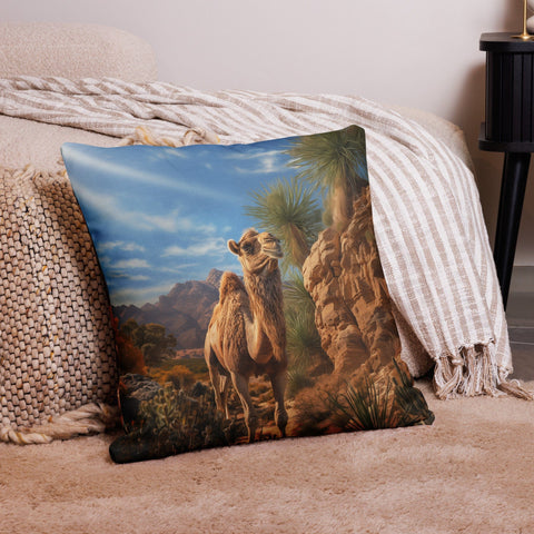 About my Brain Institute Cushion Covers 22″×22″ Camel Spirit Animal Cushion Covers