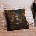 About my Brain Institute Cushion Covers 22″×22″ Chimpanzee Spirit Animal Cushion Covers