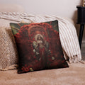 About my Brain Institute Cushion Covers 22″×22″ Durga Goddess Cushion Covers