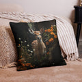 About my Brain Institute Cushion Covers 22″×22″ Fawn Spirit Animal Cushion Covers