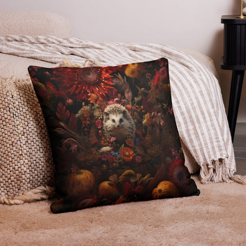 About my Brain Institute Cushion Covers 22″×22″ Hedgehog Spirit Animal Cushion Covers
