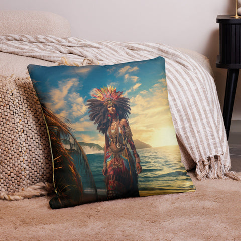 About my Brain Institute Cushion Covers 22″×22″ Lemanja Goddess Cushion Covers