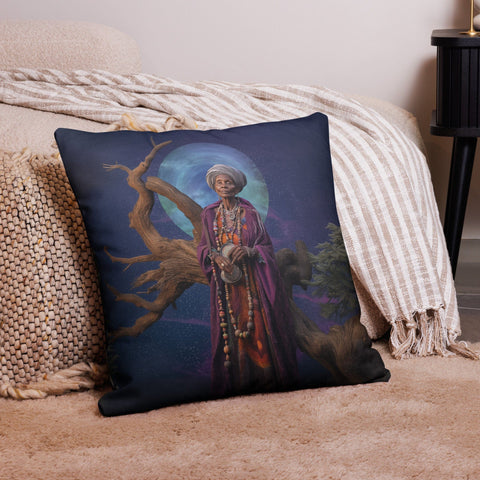 About my Brain Institute Cushion Covers 22″×22″ Nana Buluku Goddess Cushion Covers
