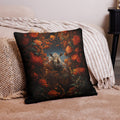 About my Brain Institute Cushion Covers 22″×22″ Rhinoceros Spirit Animal Cushion Covers