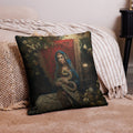 About my Brain Institute Cushion Covers 22″×22″ Sahmeran Goddess Cushion Covers