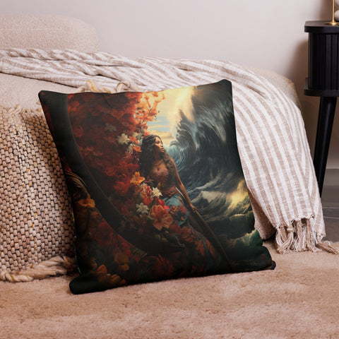 About my Brain Institute Cushion Covers 22″×22″ Sina-Uli Goddess Cushion Covers