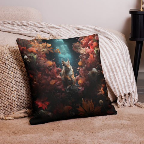 About my Brain Institute Cushion Covers 22″×22″ Squirrel Spirit Animal Cushion Covers