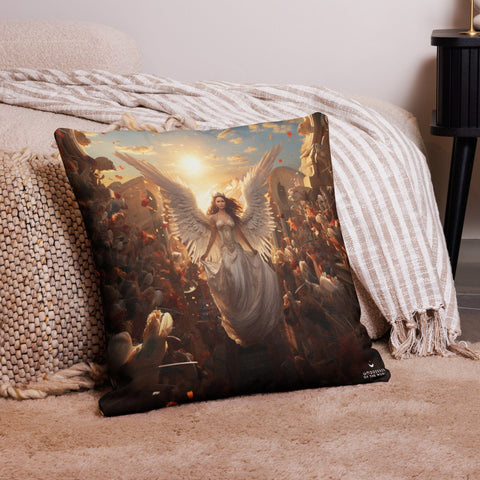 About my Brain Institute Cushion Covers 22″×22″ Thesan Goddess Cushion Covers