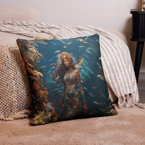 About my Brain Institute Cushion Covers 22″×22″ Vairaumati Goddess Cushion Covers
