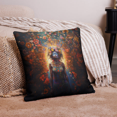 About my Brain Institute Cushion Covers 22″×22″ Yhi Goddess Cushion Covers