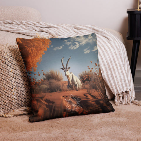 About my Brain Institute Cushion Covers Arabian Oryx Spirit Animal Cushion Covers