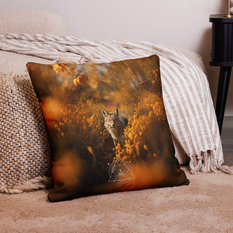 About my Brain Institute Cushion Covers Coyote Spirit Animal Cushion Covers