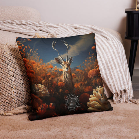 About my Brain Institute Cushion Covers Gazelle Spirit Animal Cushion Covers