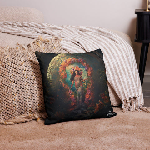 About my Brain Institute Cushion Covers Hina Goddess Cushion Covers