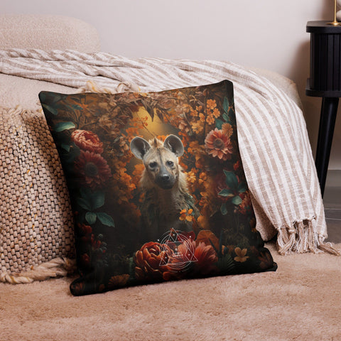 About my Brain Institute Cushion Covers Hyena Spirit Animal Cushion Covers
