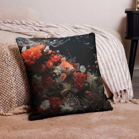 About my Brain Institute Cushion Covers Koi Fish Spirit Animal Cushion Covers