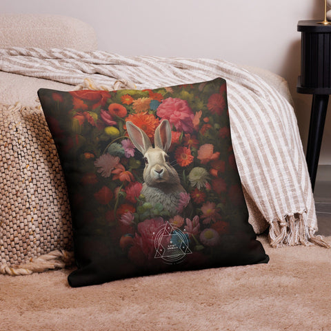 About my Brain Institute Cushion Covers Rabbit Spirit Animal Cushion Covers