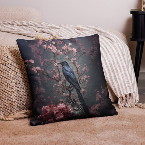 About my Brain Institute Cushion Covers Raven Spirit Animal Cushion Cover