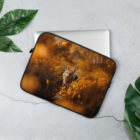 About my Brain Institute Laptop Sleeves 13″ Coyote Spirit Animal Laptop Sleeve