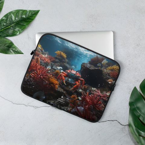 About my Brain Institute Laptop Sleeves 13″ Crab Spirit Animal Laptop Sleeve