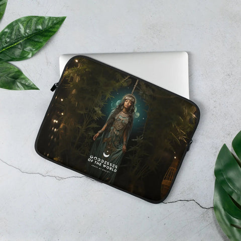 About my Brain Institute Laptop Sleeves 13″ Mama Quilla Goddess Laptop Sleeve