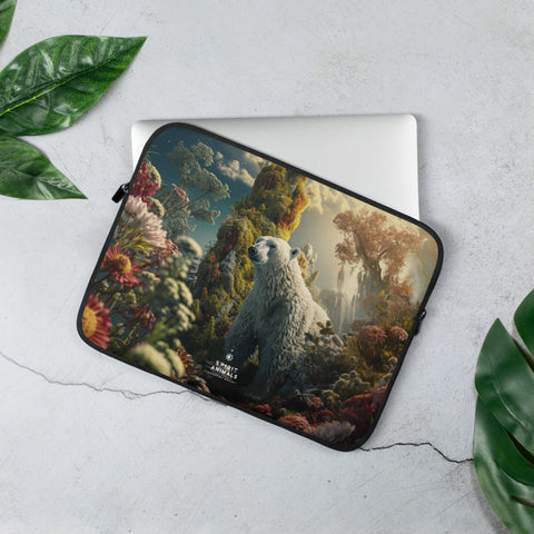 About my Brain Institute Laptop Sleeves 13″ Polar Bear Spirit Animal Laptop Sleeve