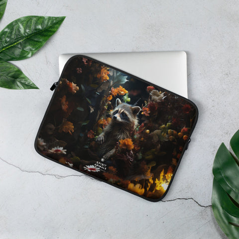 About my Brain Institute Laptop Sleeves 13″ Raccoon Spirit Animal Laptop Sleeve