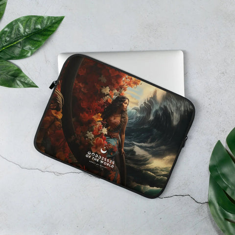 About my Brain Institute Laptop Sleeves 13″ Sina-Uli Goddess Laptop Sleeve