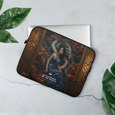About my Brain Institute Laptop Sleeves 13″ Tiamat Goddess Laptop Sleeve