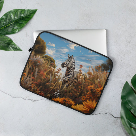 About my Brain Institute Laptop Sleeves 13″ Zebra Spirit Animal Laptop Sleeve