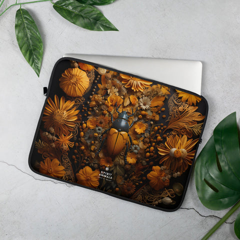 About my Brain Institute Laptop Sleeves 15″ Beetle Spirit Animal Laptop Sleeve