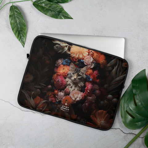 About my Brain Institute Laptop Sleeves 15″ Cat Spirit Animal Laptop Sleeve